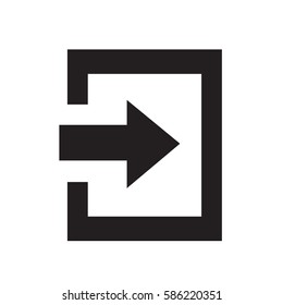 Login sign icon
