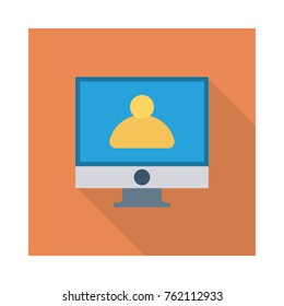  login square flat