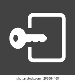 Login, start, sign in icon vector image.Can also be used for admin dashboard. Suitable for mobile apps, web apps and print media.