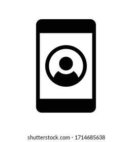 Login-Vektorillustration-Symbol 