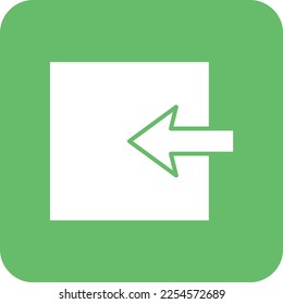 Login-Vektorsymbol. Kann für Druck-, Mobil- und Web-Anwendungen verwendet werden.