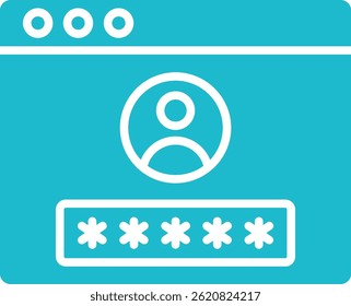 Icono de Vector Inicio de sesión. Se puede utilizar para aplicaciones de impresión, móviles y de Web.