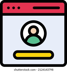 Login Vector illustration on a transparent background.Premium quality symmbols.Stroke vector icon for concept and graphic design. 
