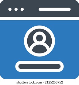 login Vector illustration on a transparent background.Premium quality symmbols.Glyphs vector icon for concept and graphic design.
