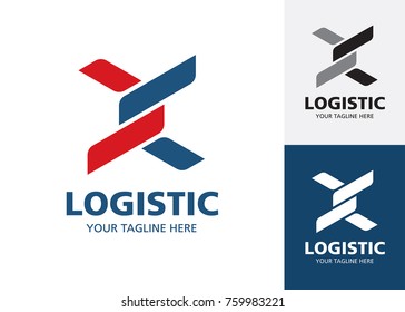 Logistic company logo