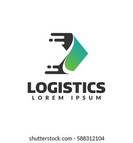 Logistic company vector logo. Arrow icon. Delivery icon. Arrow logo. Business logo. Arrow vector. Delivery service logo. Web, Digital, Speed, Marketing, Network icon. Technology icon.
