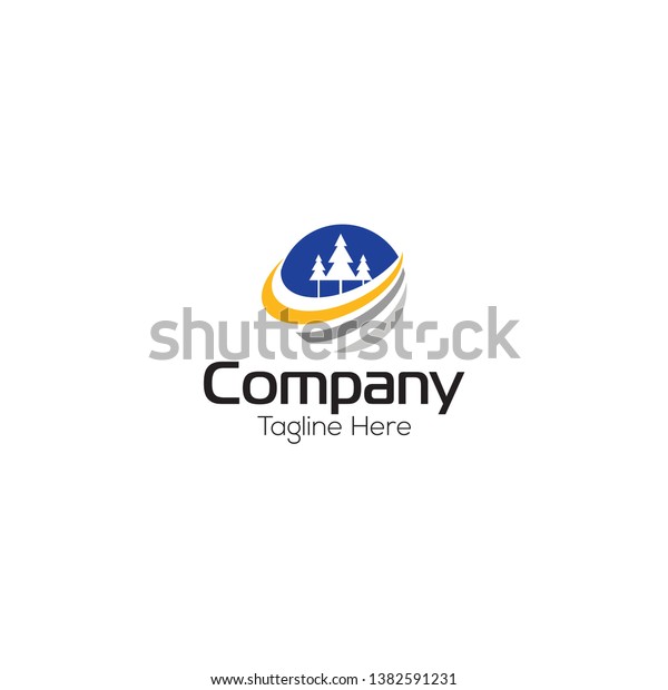 Logistic company\
vector logo Design\
Template