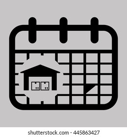 Logistic concept with icon design, vector illustration 10 eps graphic.