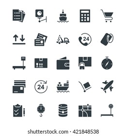Logistic Delivery Cool Vector Icons 2