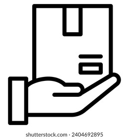 Logistic delivery object vector illustration