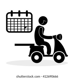 Logistic design. Shipping and Delivery conception 