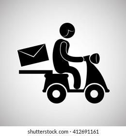 Logistic design. Shipping and Delivery conception 