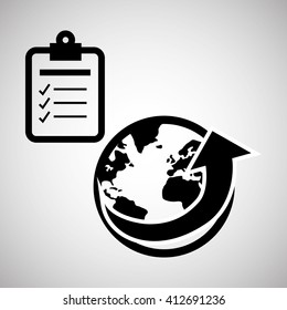 Logistic design. Shipping and Delivery conception 