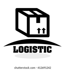 Logistic design. Shipping and Delivery conception 