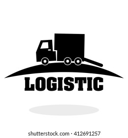 Logistic design. Shipping and Delivery conception 