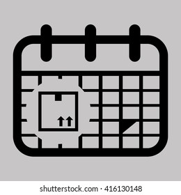 Logistic design. Shipping and Delivery conception 