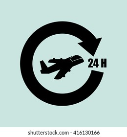 Logistic design. Shipping and Delivery conception 