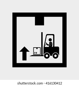 Logistic design. Shipping and Delivery conception 