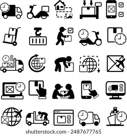 Icono de logística y transporte

Ilustración original
Ilustración digital
Iconos de Paquete
Galería de símbolos y archivos de corte
Imagen digital y arte Clip