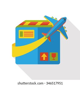 logistic goods flat icon