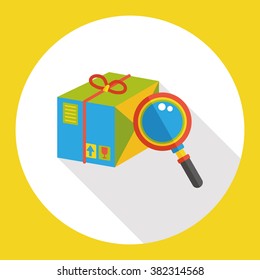 logistic goods flat icon