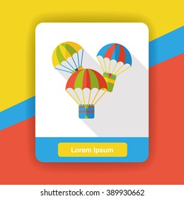 logistic goods flat icon