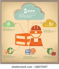 Logistic graphics design,vector