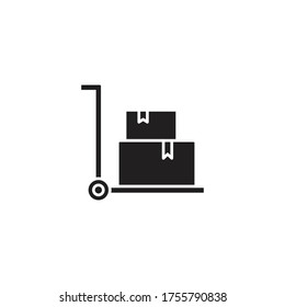 logistic icon vector sign symbol isolated