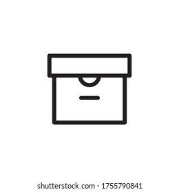 logistic icon vector sign symbol isolated