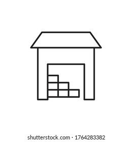 logistic icon vector sign symbol