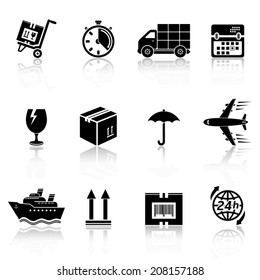 Logistic icons