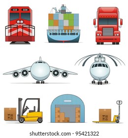 logistic icons