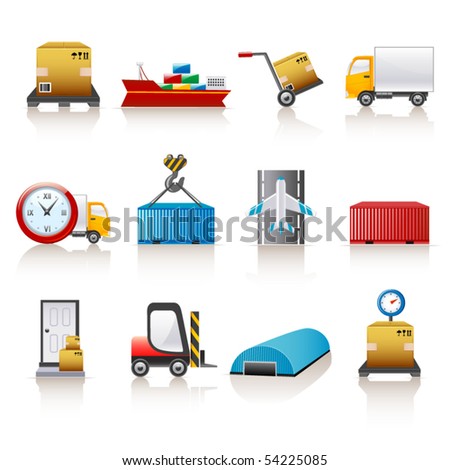 logistic icons