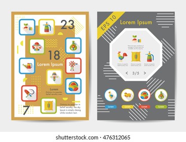 Logistic icons set with long shadow,eps10