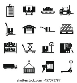 Factory Icons Stock Vector (Royalty Free) 142085569