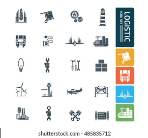Logistic icon,vector