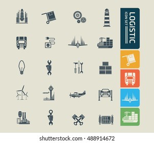 Logistic icon,vector