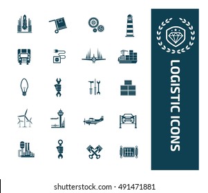 
Logistic icon,vector