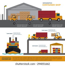 Warehouse Workers Arranging Goods On Shelves Stock Vector (Royalty Free ...