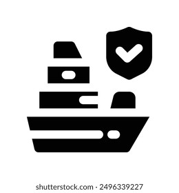Icono del glifo del Vector para su Sitio web, móvil, presentación, y diseño del logotipo.