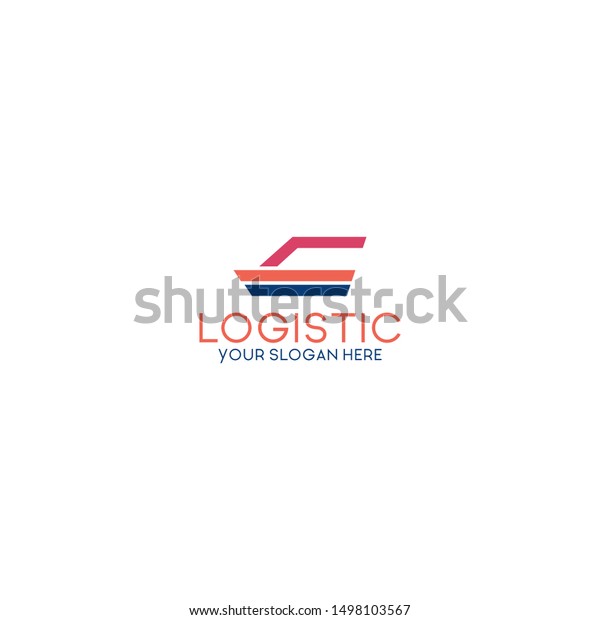 Logistic Logo Company Logistic Logo Design Stock Vector (royalty Free 