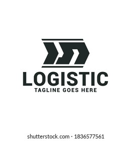 Logistic logo delivery express icon vector template.