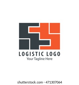 Logistic Logo Design Template Elements