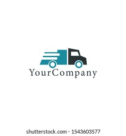 logistic logo design template. logistic symbol icon.