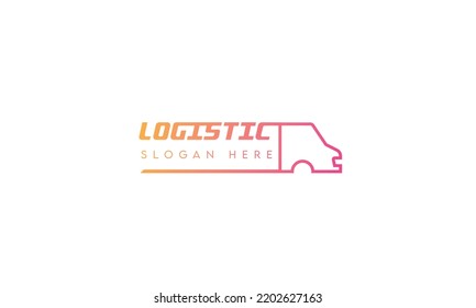 Logistic Logo Design Vector Template, Express, Trade, Global Logo Design Minimal Logistics Logo