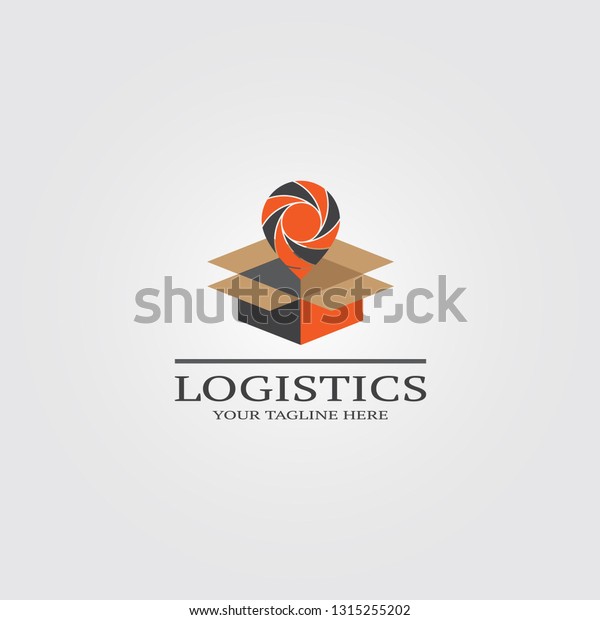 logistic Logo template\
