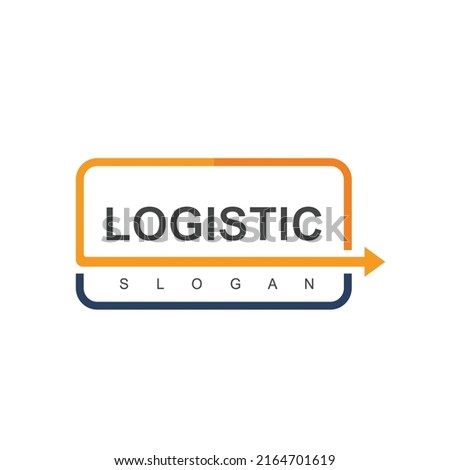 Logistic Logo Template, Expedition And Transportation Business Icon