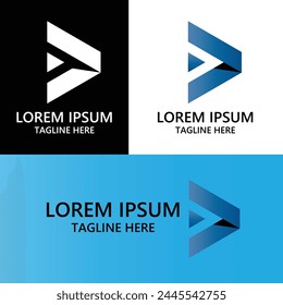 Logistic logo transportation icon template