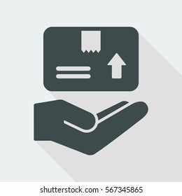 Logistic package - Minimal vector icon