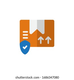 Logistic Packaging Protection Verified, Logo, Vector